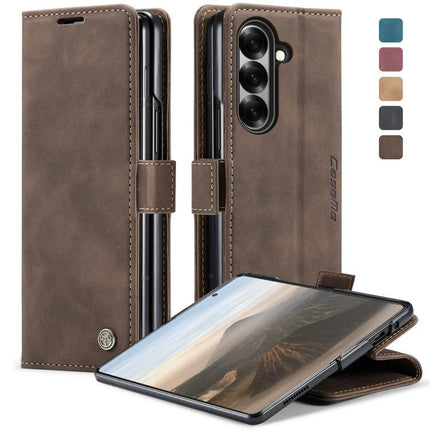 CaseMe 013 Multifunctional Horizontal Flip Leather Phone Case, For Galaxy Z Fold7, For Galaxy S25 Edge 5G, For Galaxy A56 5G, For Galaxy A26 5G