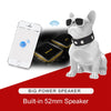 CH-M10 Bulldog Stereo Wireless Bluetooth Speaker, Support TF Card / U Disk / FM, White, Red