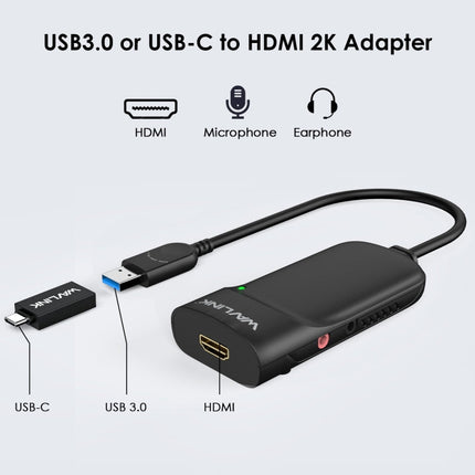 WAVLINK UG3501H Super Speed USB 3.0 To HDMI/Multi Monitor Video Graphic Adapter