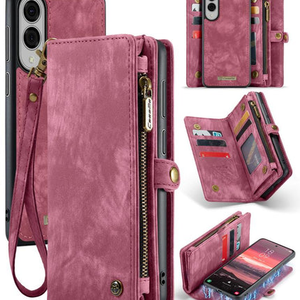 CaseMe 008 Detachable Multifunctional Leather Phone Case, For Samsung Galaxy A37 5G, For Samsung Galaxy Z Fold7, For Samsung Galaxy S25 Edge 5G, For Samsung Galaxy A56 5G
