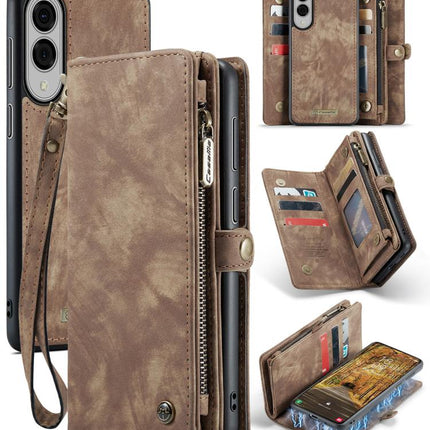 CaseMe 008 Detachable Multifunctional Leather Phone Case, For Samsung Galaxy A37 5G, For Samsung Galaxy Z Fold7, For Samsung Galaxy S25 Edge 5G, For Samsung Galaxy A56 5G