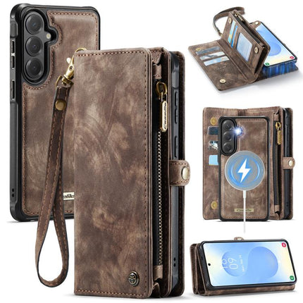 CaseMe 008 Detachable Multifunctional Leather Phone Case, For Samsung Galaxy S26+ 5G, For Samsung Galaxy S26 Ultra 5G, For Samsung Galaxy S26 5G, For Samsung Galaxy A57 5G