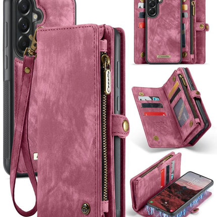 CaseMe 008 Detachable Multifunctional Leather Phone Case, For Samsung Galaxy A37 5G, For Samsung Galaxy Z Fold7, For Samsung Galaxy S25 Edge 5G, For Samsung Galaxy A56 5G