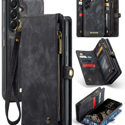 CaseMe 008 Detachable Multifunctional Leather Phone Case, For Samsung Galaxy A37 5G, For Samsung Galaxy Z Fold7, For Samsung Galaxy S25 Edge 5G, For Samsung Galaxy A56 5G
