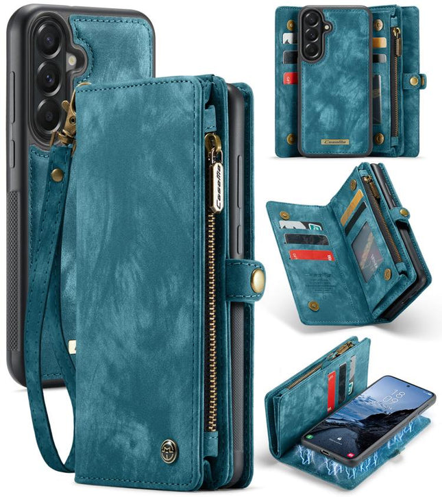 CaseMe 008 Detachable Multifunctional Leather Phone Case, For Samsung Galaxy A37 5G, For Samsung Galaxy Z Fold7, For Samsung Galaxy S25 Edge 5G, For Samsung Galaxy A56 5G