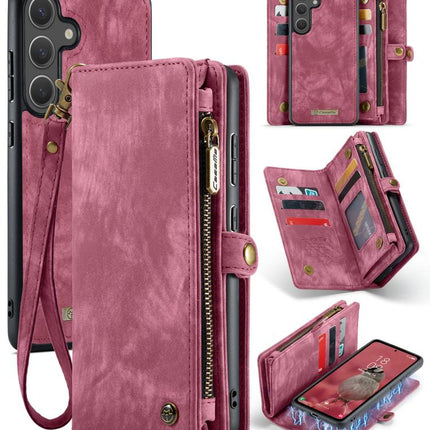 CaseMe 008 Detachable Multifunctional Leather Phone Case, For Samsung Galaxy S26+ 5G, For Samsung Galaxy S26 Ultra 5G, For Samsung Galaxy S26 5G, For Samsung Galaxy A57 5G