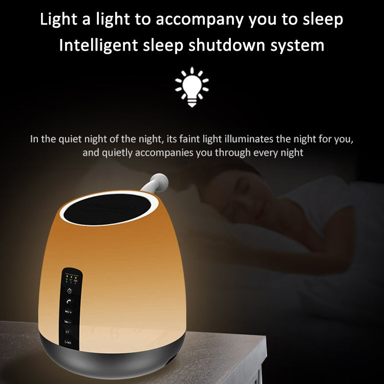 MUSKY DY50PRO LED Lamp, Portable Wireless Bluetooth Subwoofer Speaker