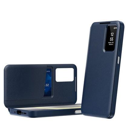 Smart View Window Leather Phone Case with Card Slot, For Samsung Galaxy A56 5G, For Samsung Galaxy S25 5G, For Samsung Galaxy S25+ 5G, For Samsung Galaxy S25 Ultra 5G
