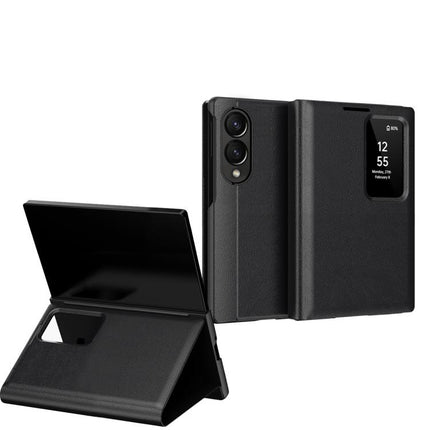 Smart View Window Leather Phone Case with Card Slot, For Samsung Galaxy Z TriFold, For Samsung Galaxy S26 Ultra 5G, For Samsung Galaxy A57 5G, For Samsung Galaxy A37 5G