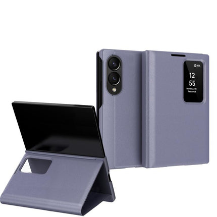 Smart View Window Leather Phone Case with Card Slot, For Samsung Galaxy Z TriFold, For Samsung Galaxy S26 Ultra 5G, For Samsung Galaxy A57 5G, For Samsung Galaxy A37 5G
