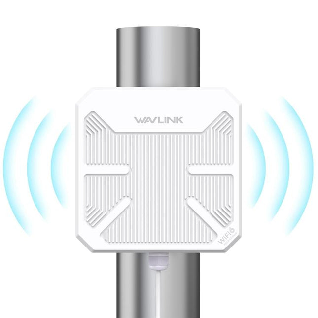 WAVLINK WN573HP3 Built-In 12dBi Directional Antenna Outdoor AX3000 Dual Band Repeater, US Plug, EU Plug, UK Plug, AU Plug