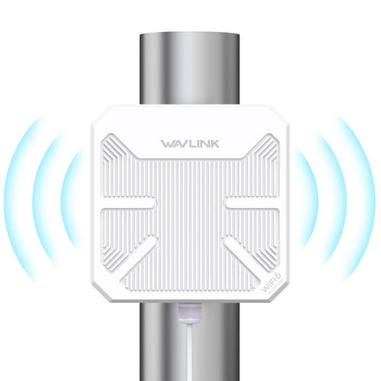 WAVLINK WN573HP3 Built-In 12dBi Directional Antenna Outdoor AX3000 Dual Band Repeater, US Plug, EU Plug, UK Plug, AU Plug