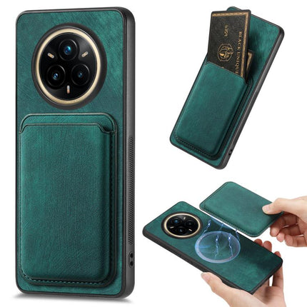 Retro Leather Card Bag Magnetic Phone Case, For Realme 14 Pro+, For Realme 14 Pro, For Realme Neo7