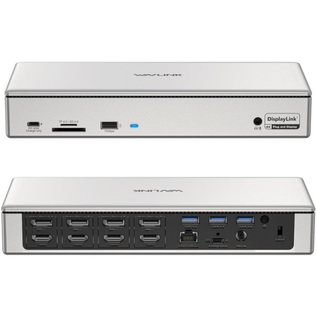 WAVLINK UG69PD12 DisplayLink Docking Station Quad  Monitors For Laptops M1 / M2 / Mac & Windows, US Plug, UK Plug, EU Plug, AU Plug