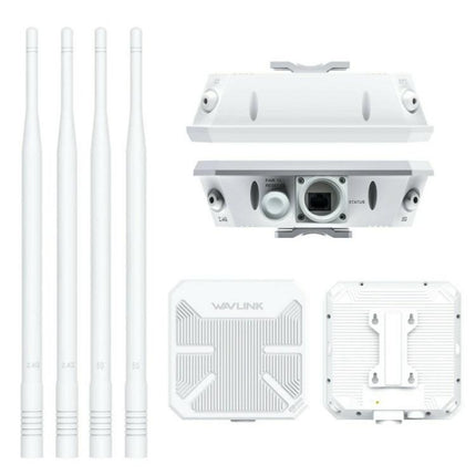 WAVLINK WN588HA2 AP Repeater WiFi Signal Booster AC1200 Dual Band WiFi Extender, US Plug, UK Plug, EU Plug, AU Plug