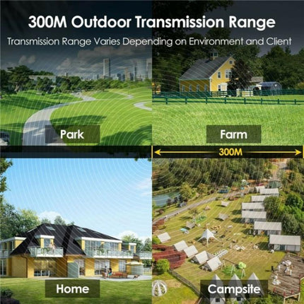 WAVLINK WN588HA2 AP Repeater WiFi Signal Booster AC1200 Dual Band WiFi Extender, US Plug, UK Plug, EU Plug, AU Plug