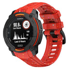 For Garmin Instinct 3 AMOLED / Solar 45mm / Red