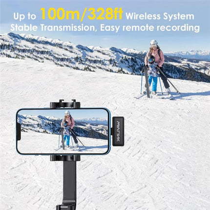 WAVLINK WS-WAJ606C1 Lavalier Noise Reduction Wireless Microphone with 8 Pin RX Receiver, WS-WAJ606C1