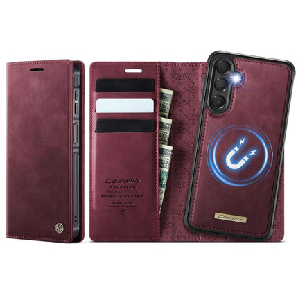 CaseMe C49 Magnetic RFID Blocking Detachable Wallet Leather Phone Case, For Samsung Galaxy A16 5G, For Samsung Galaxy S24 FE 5G, For Samsung Galaxy S24 Ultra 5G, For Samsung Galaxy A15