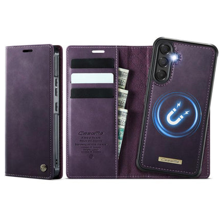 CaseMe C49 Magnetic RFID Blocking Detachable Wallet Leather Phone Case, For Samsung Galaxy S23 FE 5G, For Samsung Galaxy A54 5G, For Samsung Galaxy S23 Ultra 5G, For Samsung Galaxy S23+ 5G