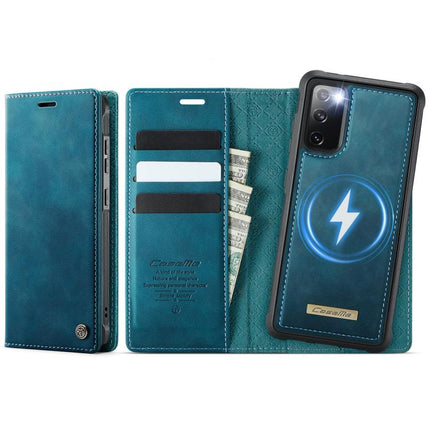 CaseMe C49 Magnetic RFID Blocking Detachable Wallet Leather Phone Case, For Samsung Galaxy S23 5G, For Samsung Galaxy S20 FE, For Samsung Galaxy A53 5G, For Samsung Galaxy S22 Ultra 5G