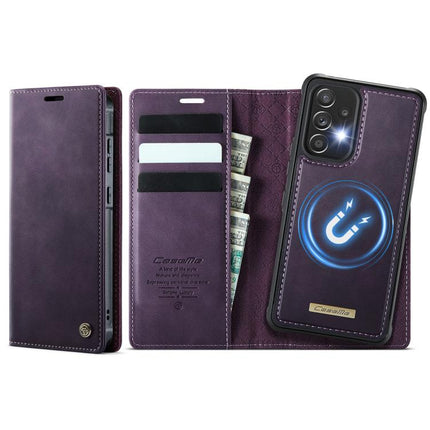 CaseMe C49 Magnetic RFID Blocking Detachable Wallet Leather Phone Case, For Samsung Galaxy S23 5G, For Samsung Galaxy S20 FE, For Samsung Galaxy A53 5G, For Samsung Galaxy S22 Ultra 5G