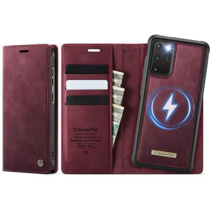 CaseMe C49 Magnetic RFID Blocking Detachable Wallet Leather Phone Case, For Samsung Galaxy S20+, For Samsung Galaxy A17, For Samsung Galaxy S24 / S25, For Samsung Galaxy S24+ / S25+
