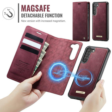 CaseMe C49 Magnetic RFID Blocking Detachable Wallet Leather Phone Case, For Samsung Galaxy S23 5G, For Samsung Galaxy S20 FE, For Samsung Galaxy A53 5G, For Samsung Galaxy S22 Ultra 5G