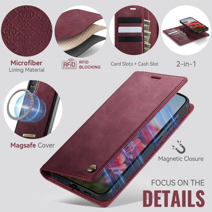 CaseMe C49 Magnetic RFID Blocking Detachable Wallet Leather Phone Case, For Samsung Galaxy S23 5G, For Samsung Galaxy S20 FE, For Samsung Galaxy A53 5G, For Samsung Galaxy S22 Ultra 5G