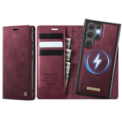 CaseMe C49 Magnetic RFID Blocking Detachable Wallet Leather Phone Case, For Samsung Galaxy A16 5G, For Samsung Galaxy S24 FE 5G, For Samsung Galaxy S24 Ultra 5G, For Samsung Galaxy A15