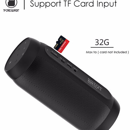 BQ615 PRO Colorful LED Wireless HiFi Stereo Speaker, Combines Bluetooth + TF card player + FM radio + AUX + NFC, BQ615 PRO