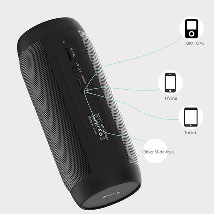 BQ615 PRO Colorful LED Wireless HiFi Stereo Speaker, Combines Bluetooth + TF card player + FM radio + AUX + NFC, BQ615 PRO