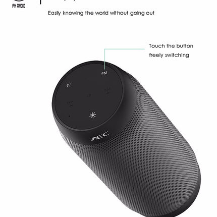 BQ615 PRO Colorful LED Wireless HiFi Stereo Speaker, Combines Bluetooth + TF card player + FM radio + AUX + NFC, BQ615 PRO