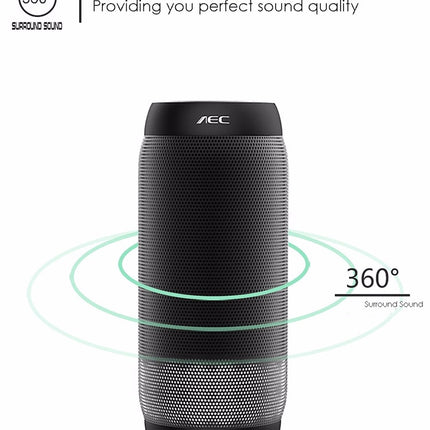 BQ615 PRO Colorful LED Wireless HiFi Stereo Speaker, Combines Bluetooth + TF card player + FM radio + AUX + NFC, BQ615 PRO