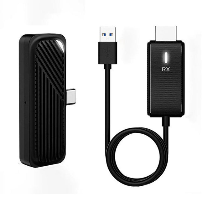 Wireless HDMI Transmitter and Receiver For iPhone15/Laptop/PC/TV/Box/Projector