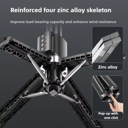 Q35 Extendable LED Selfie Stick Phone Tripod Gimbal Stabilizer with Fill Light