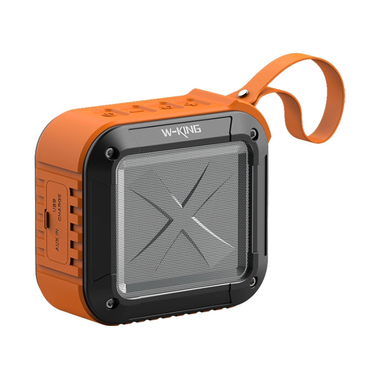 W-KING S7 Mini Wireless Waterproof Loudspeaker With TF/FM/AUX/NFC Bluetooth Bike Speaker, black, Orange, blue, Army Green