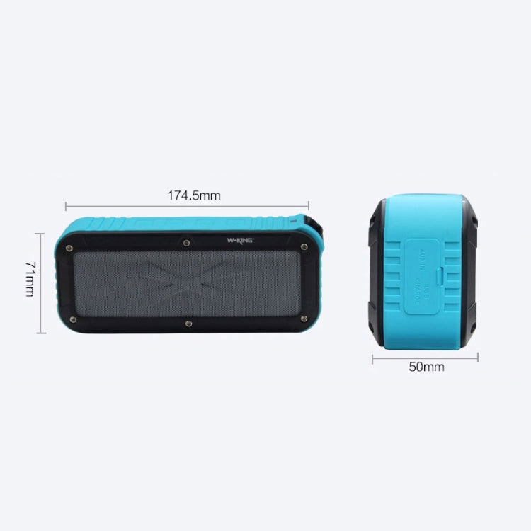 W-KING S20 Loundspeakers IPX6 Waterproof Bluetooth Speaker Portable NFC Bluetooth Speaker For Outdoors/Shower/BIcycle FM Radio