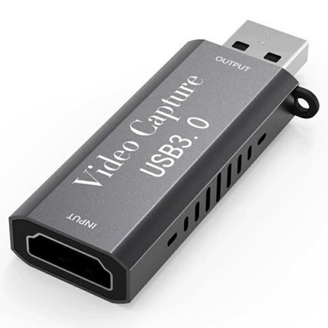 HU-07 HD to USB 3.0 Video Capture Card 1080P 60Hz Game Recording Adapter, HU-07