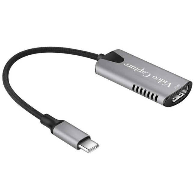 HU-04C 4K Game Streaming Live Broadcast HDMI to Type-C Video Capture Card, HU-04C