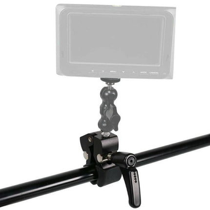 Z039 Photography Clamp 1/4 and 3/8 Thread Crab Pliers Clip For DSLR Cameras