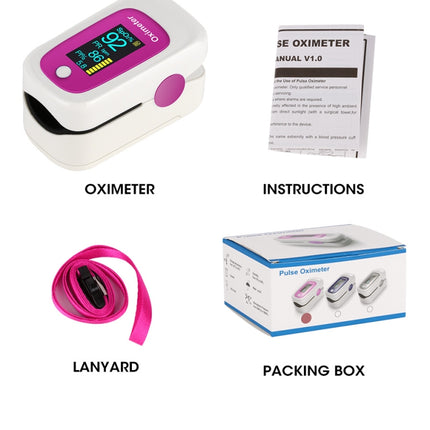 M160 Finger Pulse Oximeter Medical Special, M160 (Rose Red), M160 (Blue), M160 (Gray)