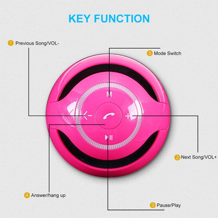 T&G A18 Ball Bluetooth Speaker with LED Light Portable Wireless Mini Speaker Mobile Music MP3 Subwoofer Support TF