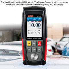 WT100A Digital Ultrasonic Thickness Gauge Meter Tester USB Charging Digital Thickness Metal Tester High Precision, WT100A