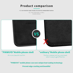 PINWUYO Shockproof Waterproof Full Coverage PC + TPU + Skin Protective Case  for, For iPhone 11 Pro, For iPhone 11 Pro Max, For iPhone 11