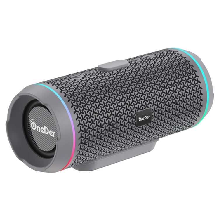 Oneder V10 Bluetooth 5.0 Color Dual LED lights, TWS Connection Function, 10W Stereo CD Quality，Support TF Card & USB Drive & AUX & FM