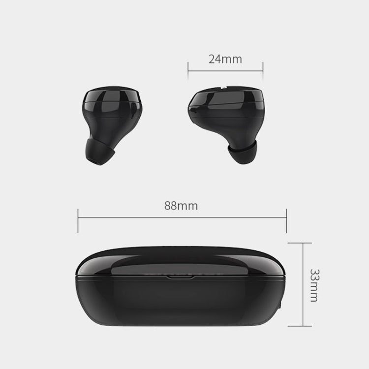 OneDer W12 Wireless Earphone with Waterproof IPX5 HD Stereo Sound TWS Bluetooth Earphone