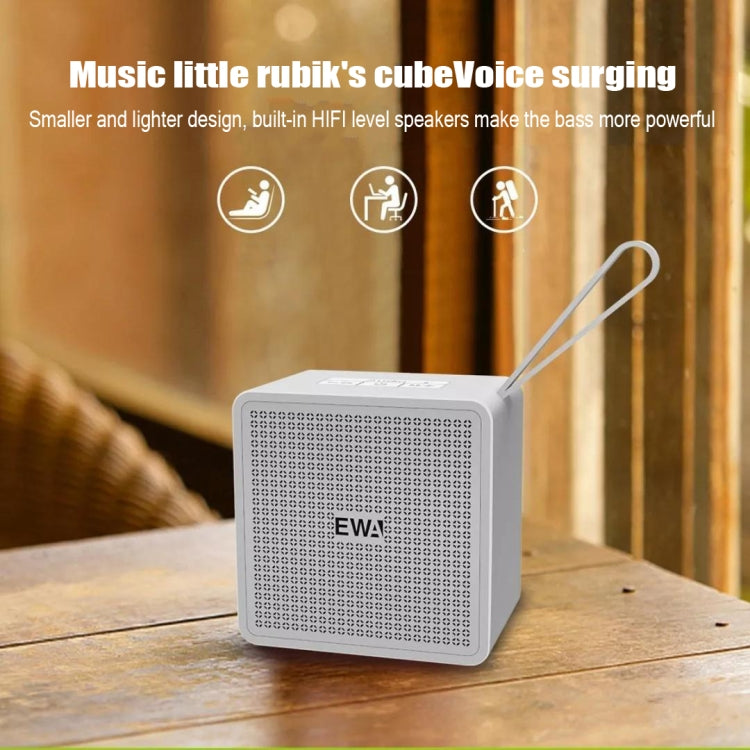 EWA A105 High Hidelity Bluetooth Speaker, Small Size High  Power Bass, TWS Bluetooth Technology Support TF