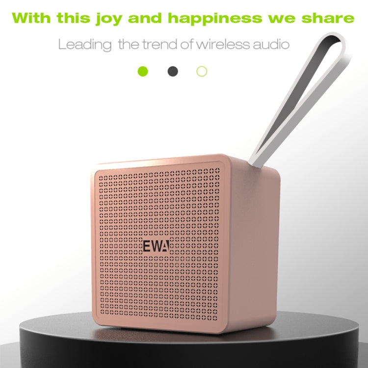 EWA A105 High Hidelity Bluetooth Speaker, Small Size High  Power Bass, TWS Bluetooth Technology Support TF