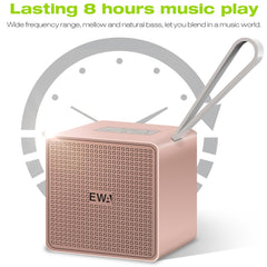 EWA A105 High Hidelity Bluetooth Speaker, Small Size High  Power Bass, TWS Bluetooth Technology Support TF